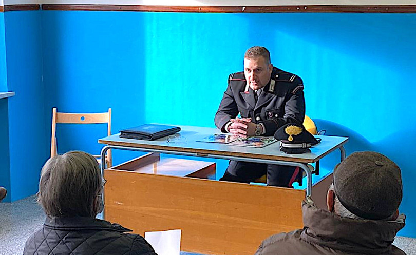 Sicurezza del territorio: gli incontri con i Carabinieri